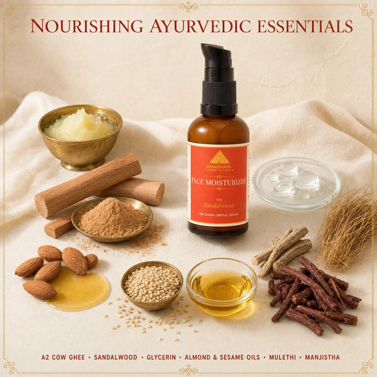 Anaghaya Face Moisturizer | Natural Ayurvedic Hydration for Glowing Skin
