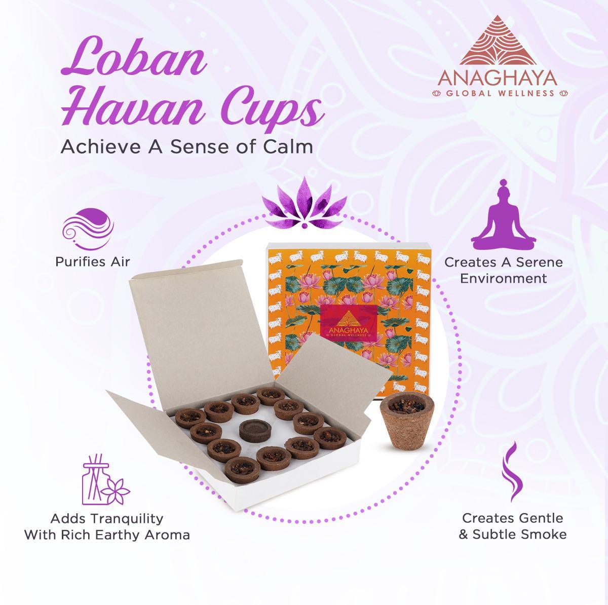 Loban havan cups