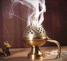 Load image into Gallery viewer, Brass Loban Burner -