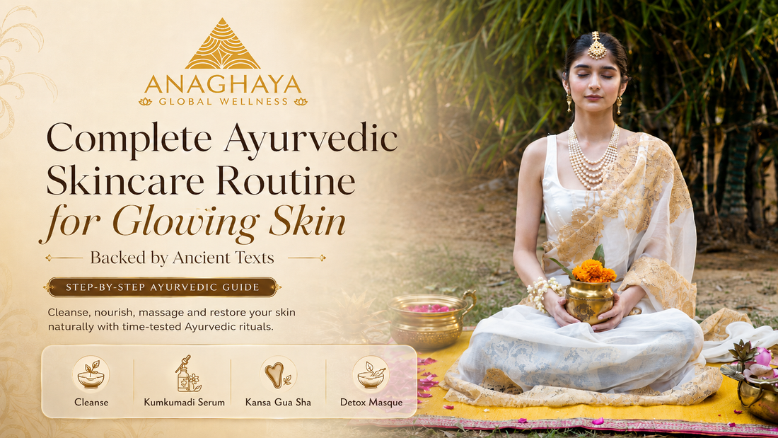 Complete Ayurvedic Skincare Routine for Glowing Skin (Backed by Ancient Texts)