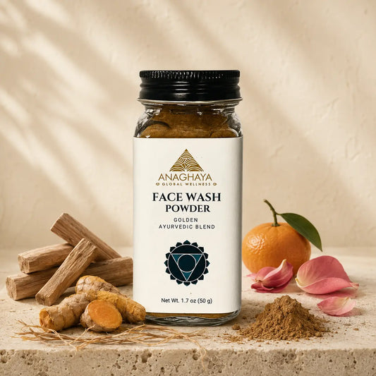 Anaghaya Face Wash Powder | Natural Ayurvedic Cleanser for Fresh Skin