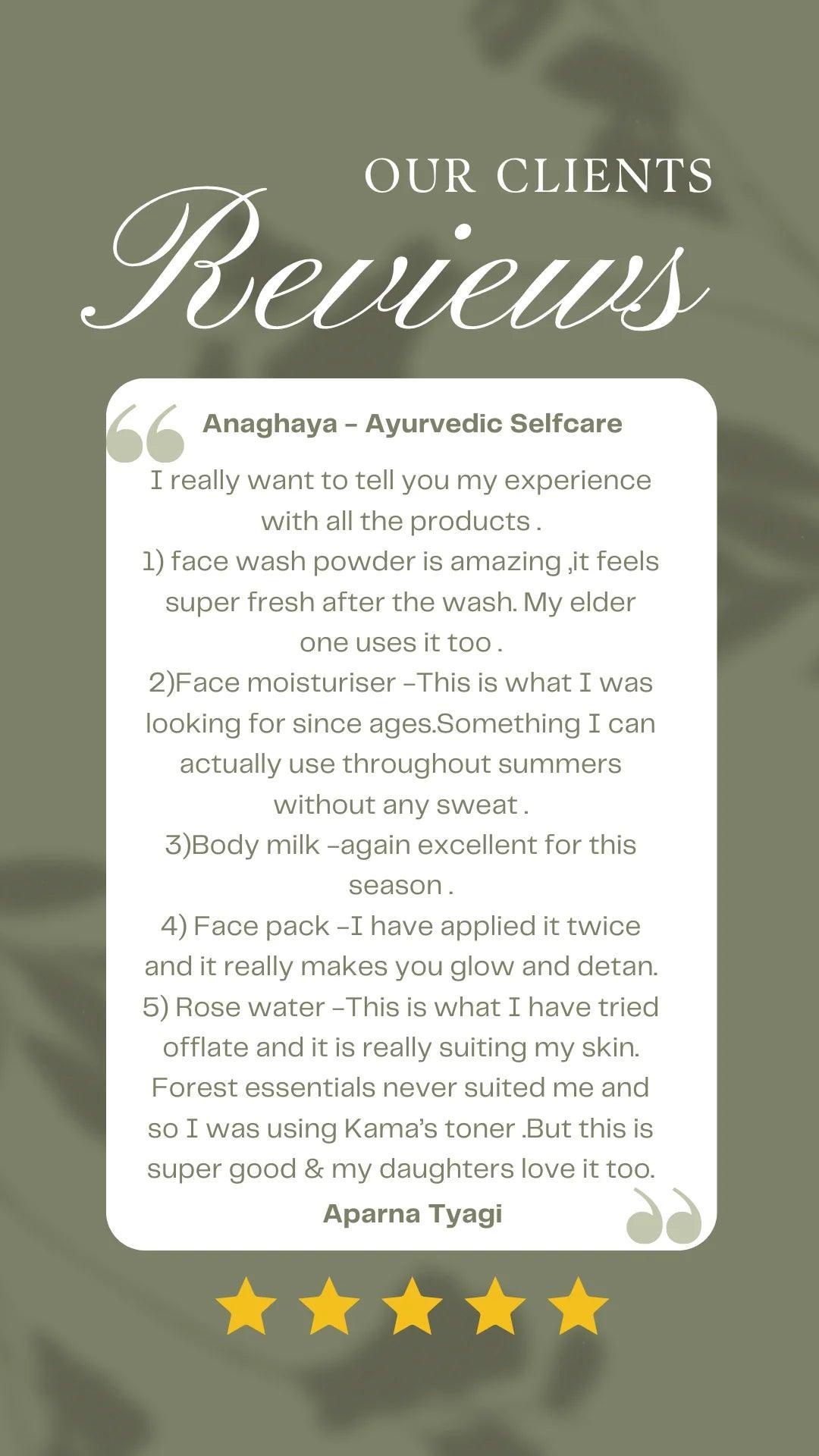 Anaghaya Illuminating Face Masque | A2 Ghee & Red Ochre Brightening Ubtan
