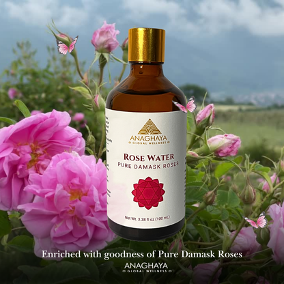 Pure Rose Water by Anaghaya: Facial Mist Natural Skin Toner