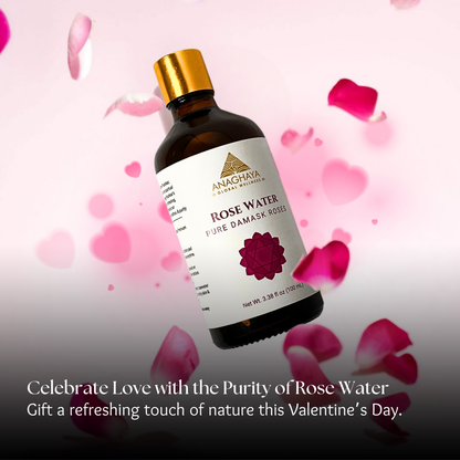 Pure Rose Water by Anaghaya: Facial Mist Natural Skin Toner