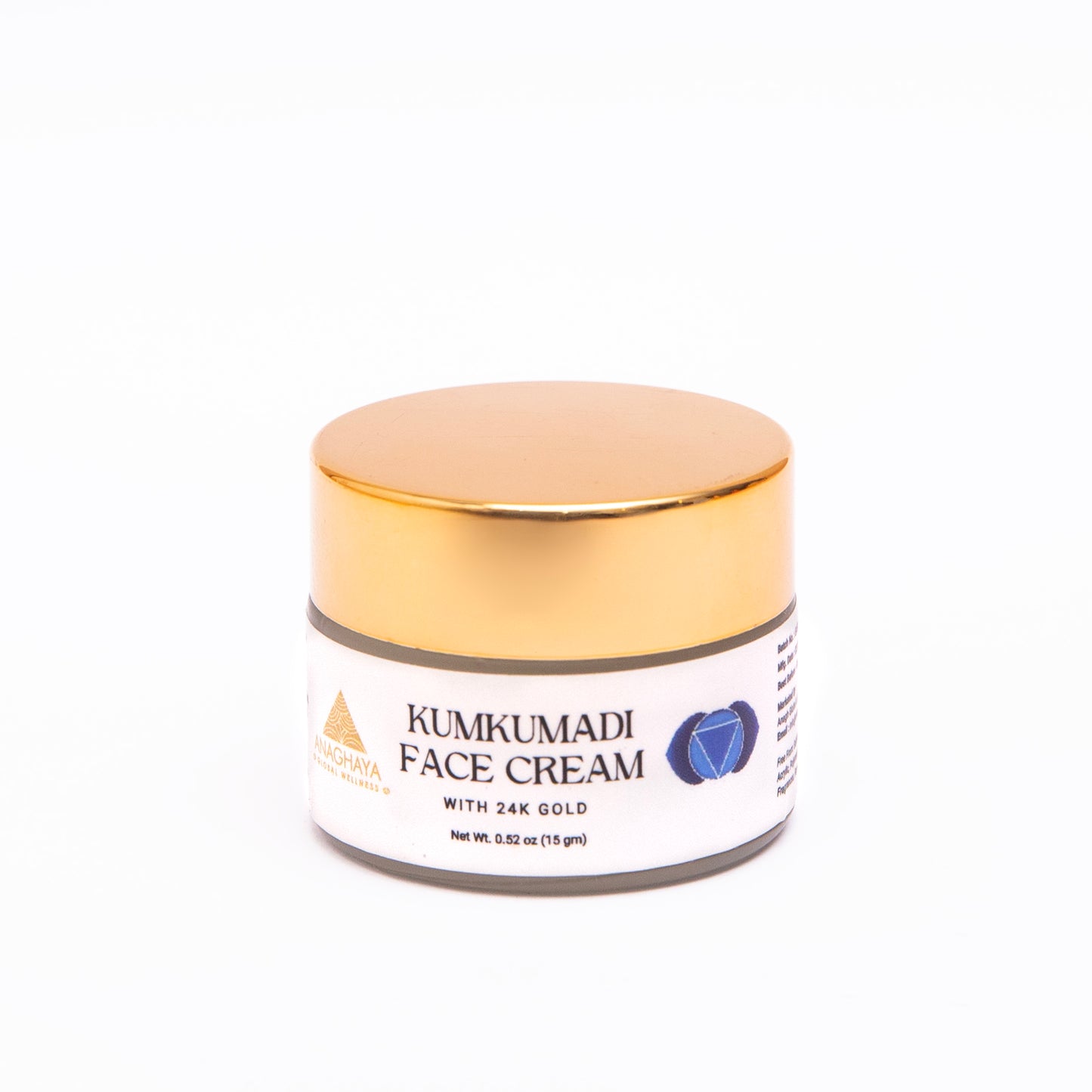 KUMKUMADI FACE CREAM WITH 24K GOLD