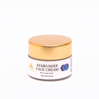 KUMKUMADI FACE CREAM WITH 24K GOLD