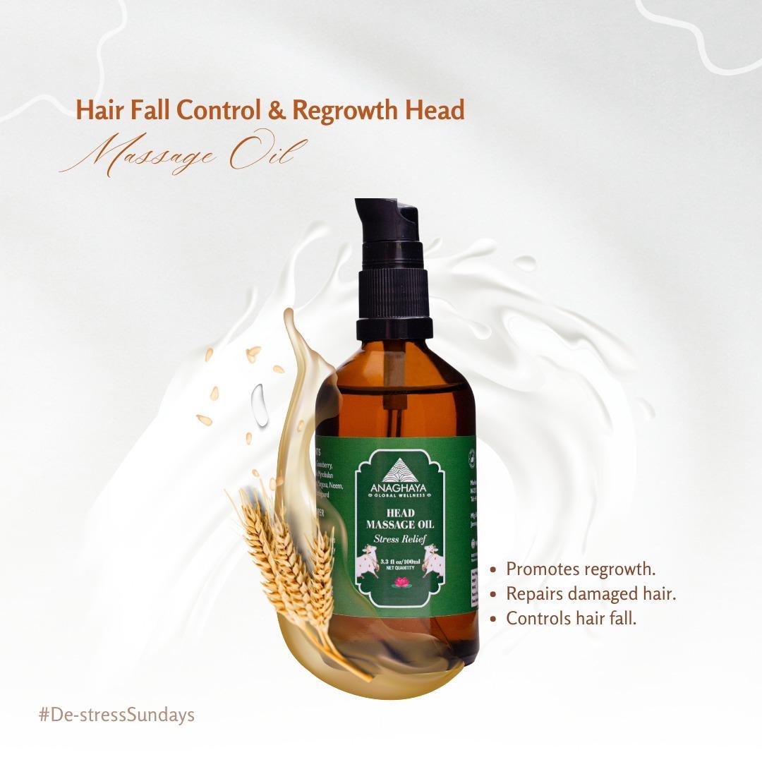 Head Massage Oil - Stress Relief