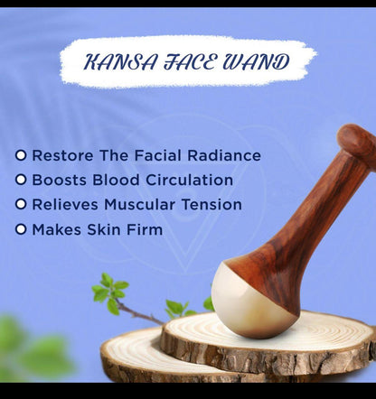 Kansa Face Wand - Small size