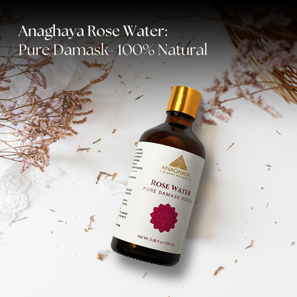 Pure Rose Water by Anaghaya: Facial Mist Natural Skin Toner