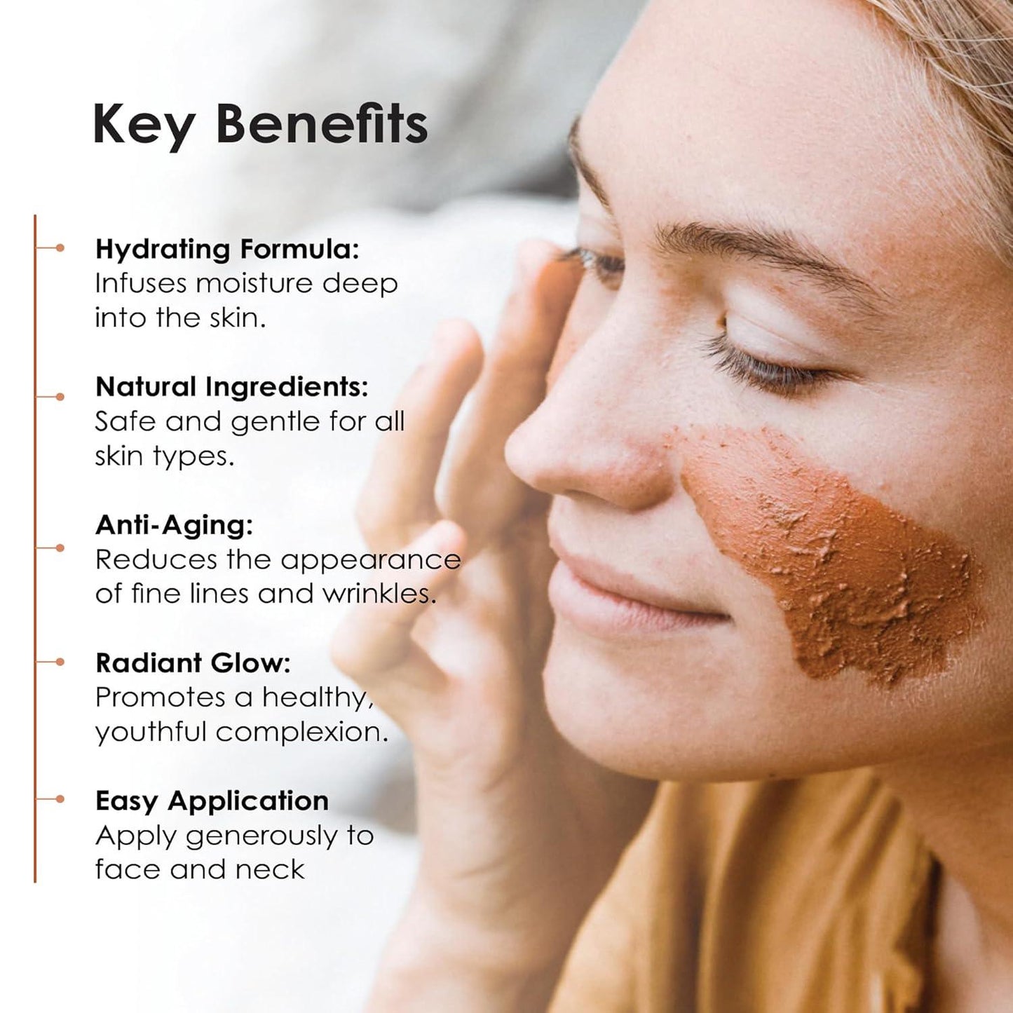 Anaghaya Illuminating Face Masque | A2 Ghee & Red Ochre Brightening Ubtan