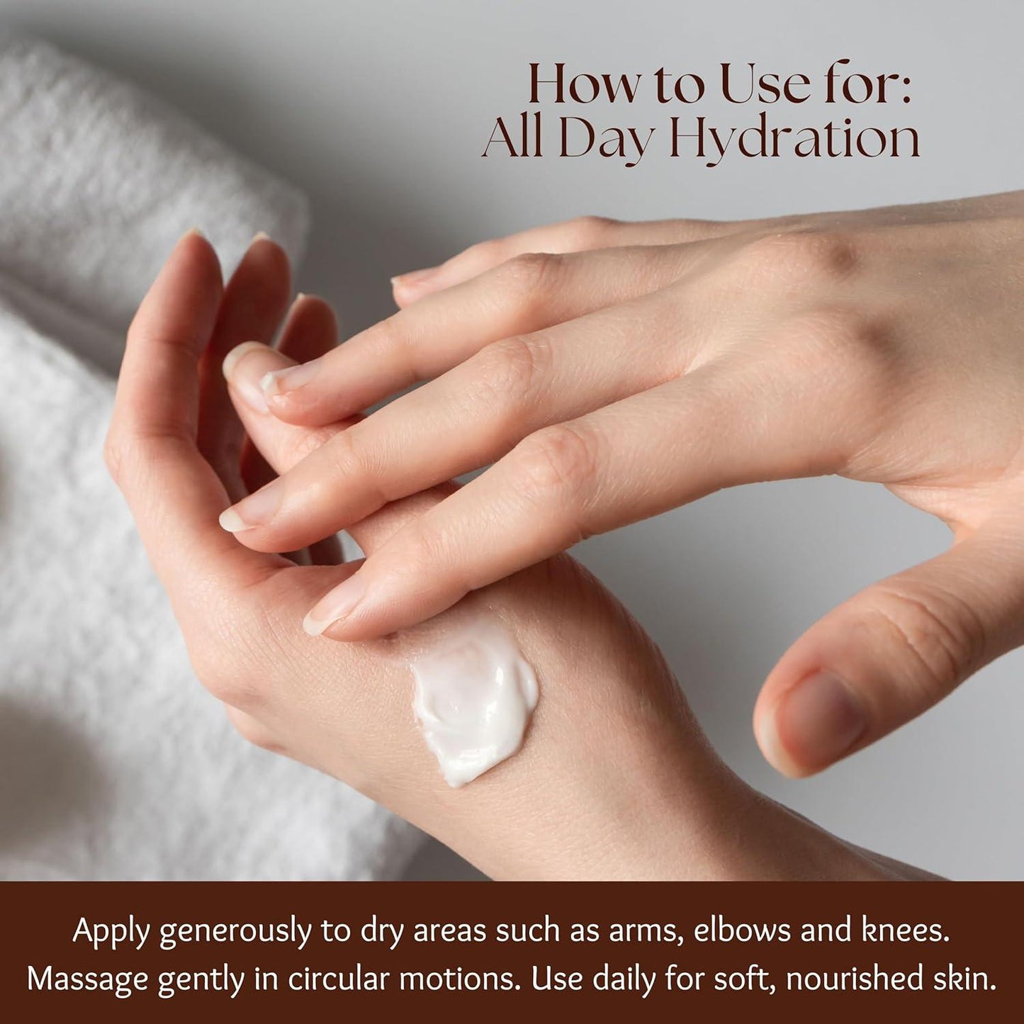 Anaghaya Ayurvedic Body Milk with A2 Ghee and Ganga Jal for dry skin hydration