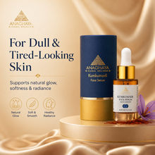 Load image into Gallery viewer, Kumkumadi Face Serum with Saffron for dull and tired-looking skin by Anaghaya