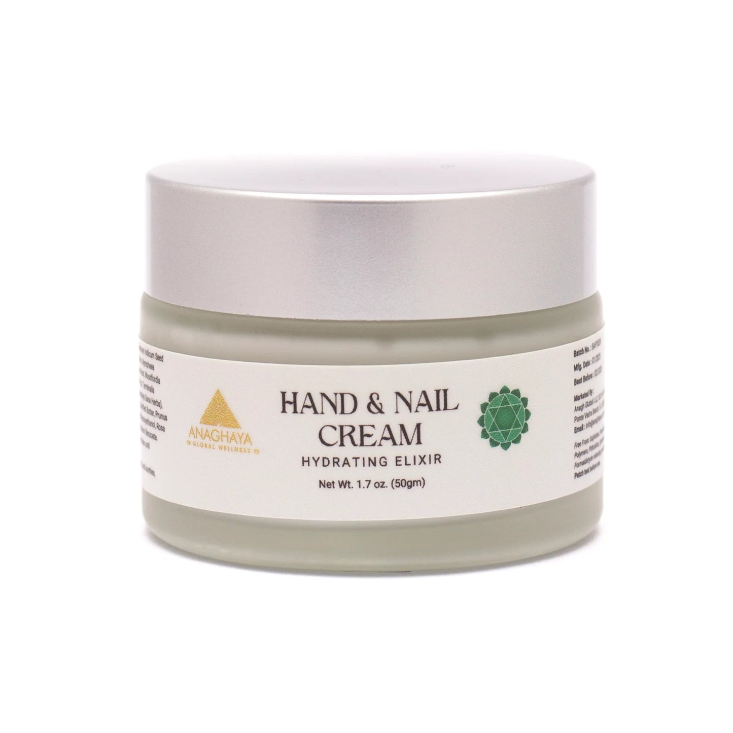 HAND & HAND NAIL CREAM HYDRATING ELIXIR 50gm