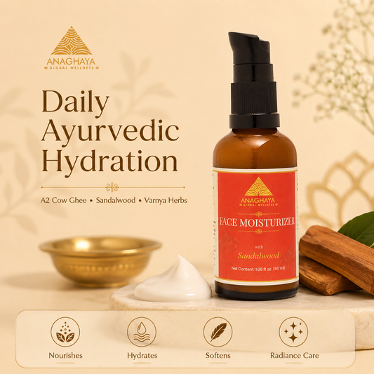 Anaghaya Face Moisturizer | Natural Ayurvedic Hydration for Glowing Skin