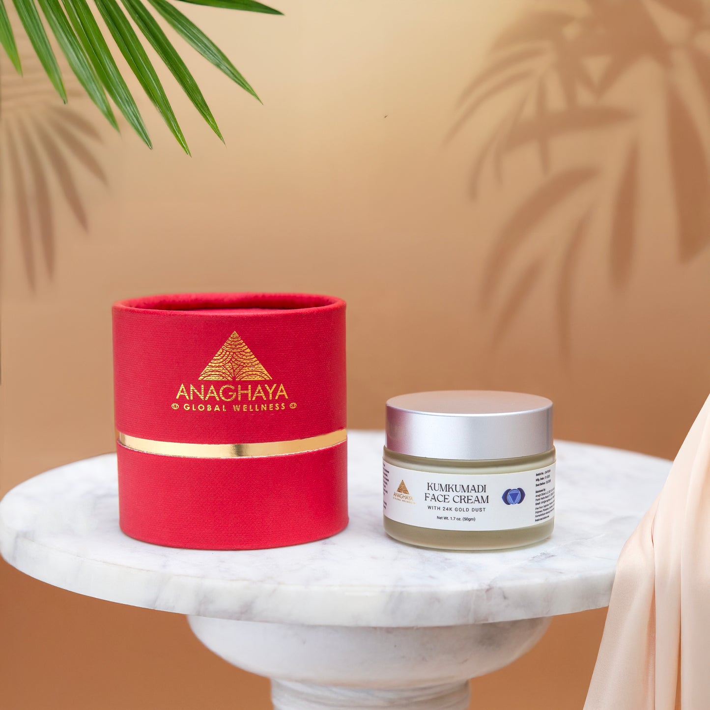 KUMKUMADI FACE CREAM WITH 24K GOLD