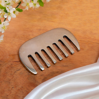 Anaghaya Kansa Comb | Ayurvedic Scalp Massage for Healthy Hair