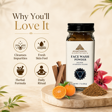 Load image into Gallery viewer, Natural herbal face cleanser by Anaghaya for daily skincare ritual