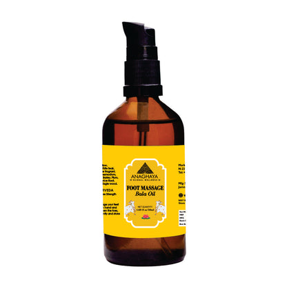 Anaghaya Foot Massage Oil | Natural Ayurvedic Relief for Tired Feet