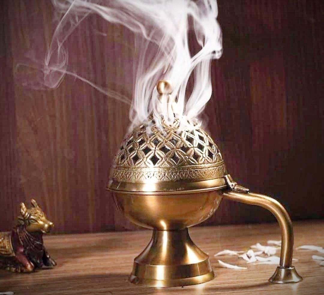 Brass Loban Burner -